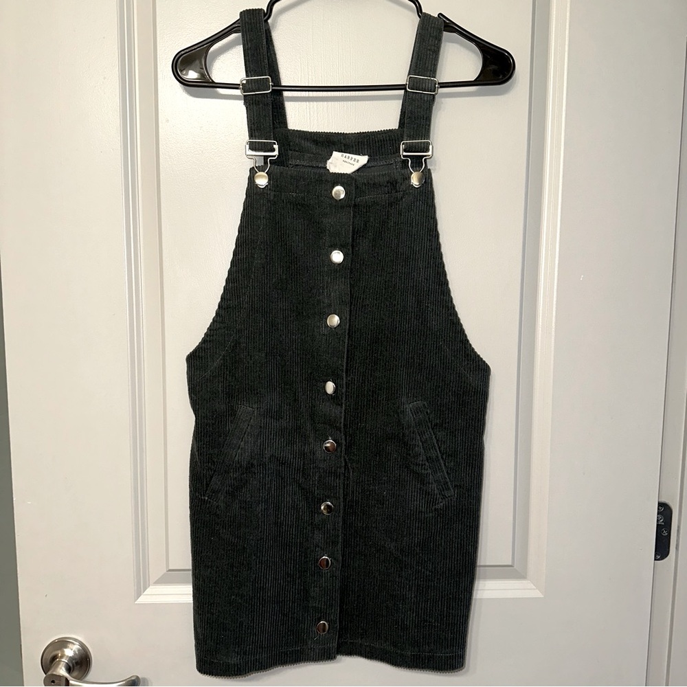 Corduroy Button-Up Dress - Size Medium
